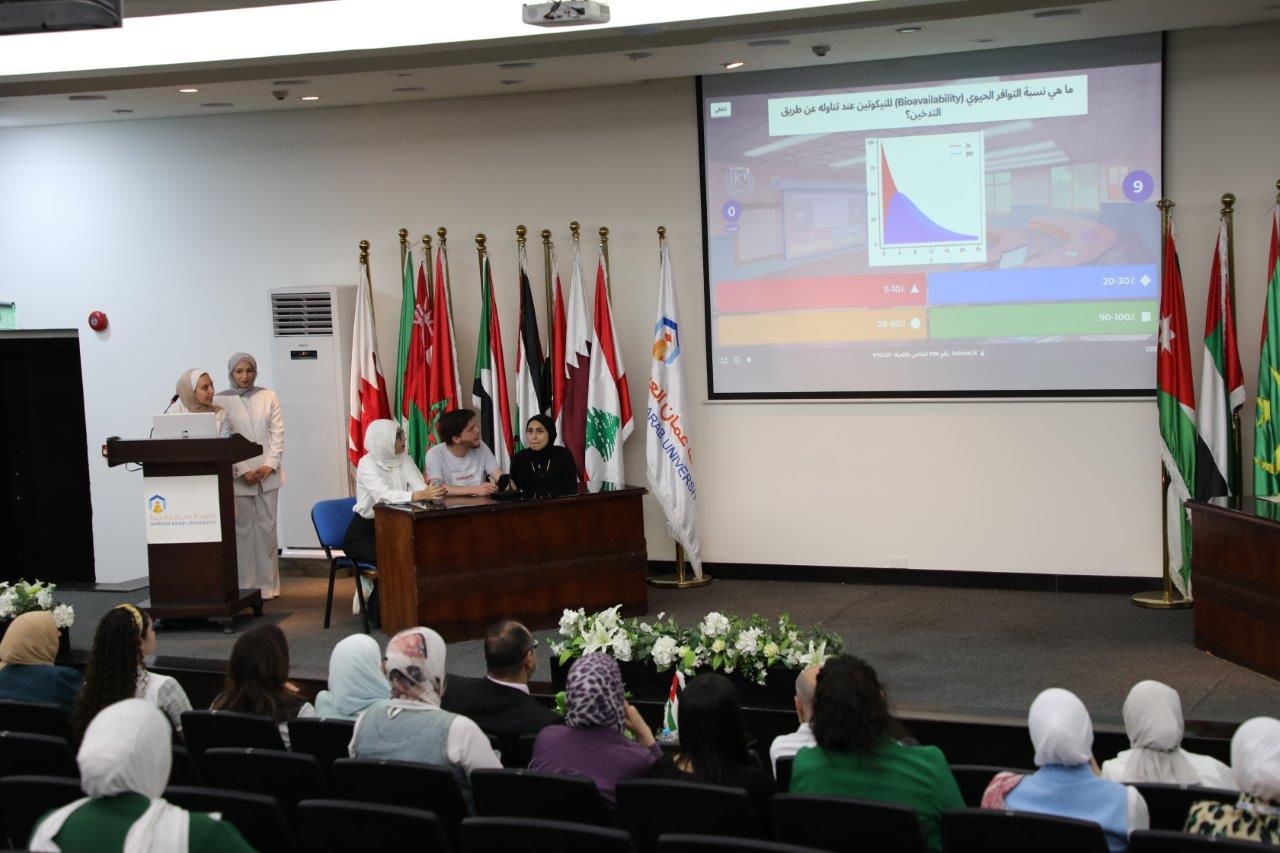 صيدلة "عمان العربية" تقيم اليوم التوعوي الثاني لمكافحة التدخين14