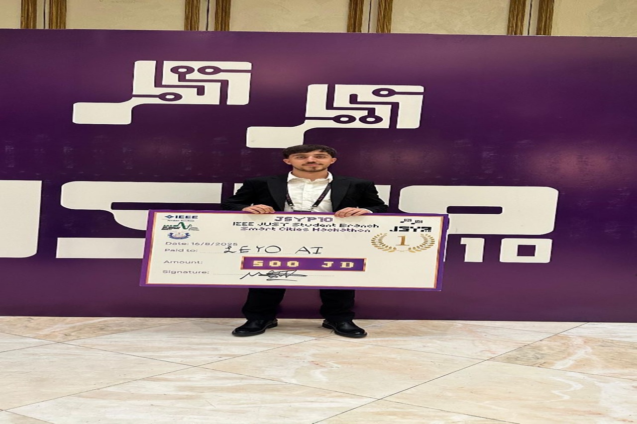 فرع (IEEE) في جامعة عمان العربية يحقق إنجازات نوعية في مؤتمر JSYP107