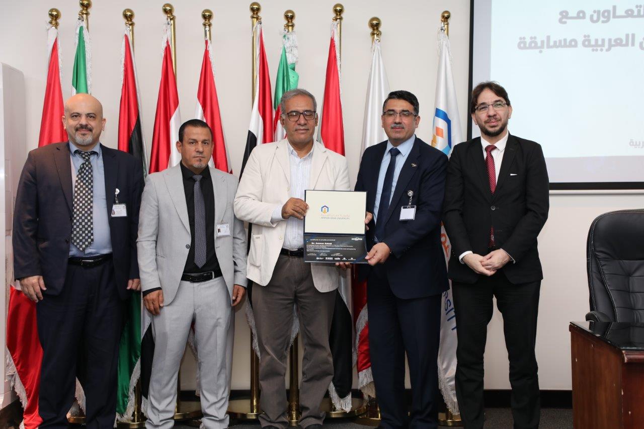 جامعة عمان العربية تنظم مسابقة "AstroCode" لمحاكاة التحديات الفضائية العالمية12