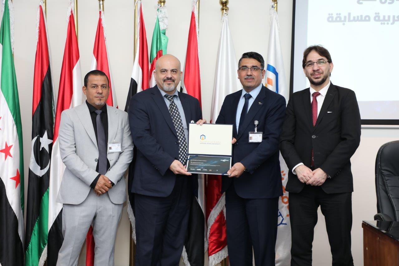جامعة عمان العربية تنظم مسابقة "AstroCode" لمحاكاة التحديات الفضائية العالمية17
