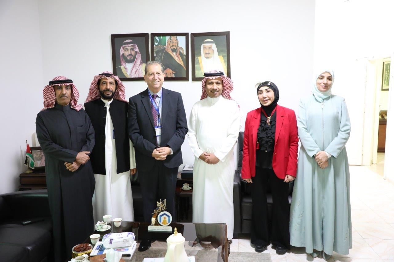 رئيس جامعة عمان العربية يلتقي القائم بأعمال الملحقية الثقافية السعودية لبحث سُبل التعاون وتطوير شؤون الطلبة9