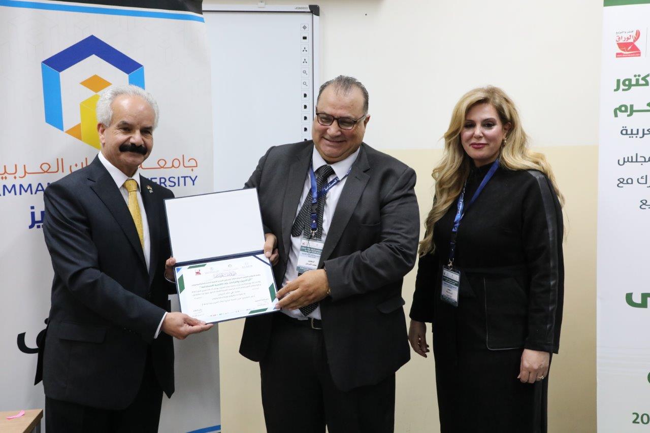 برعاية الأمين العام لاتحاد الجامعات العربية "عمّان العربية" تنظّم مؤتمرًا دوليًا لبحث أثر الحروب والنزاعات على التنمية المستدامة73