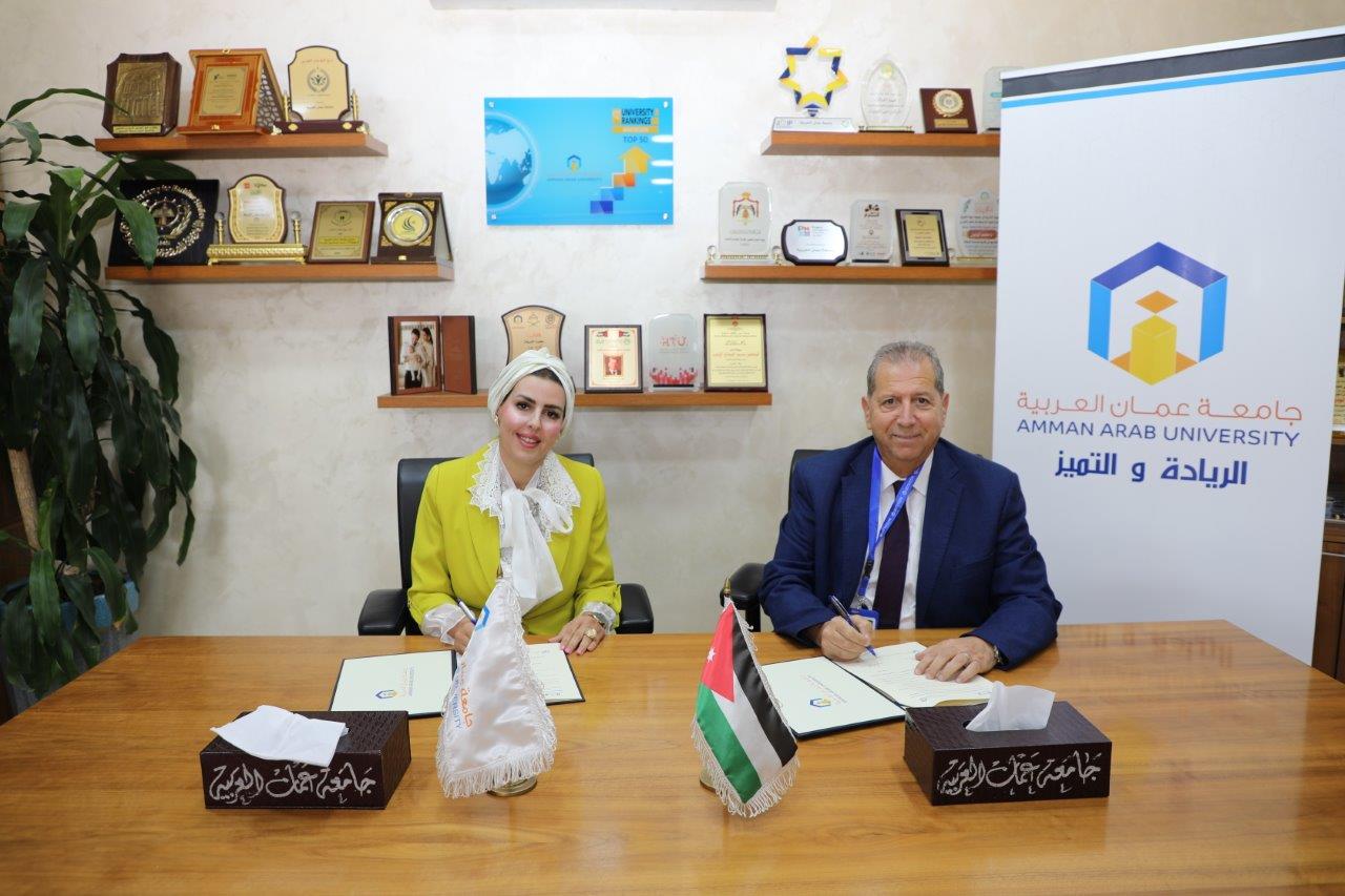 "عمان العربية" و" ذكاء المستقبل لخدمات استشارات التعليم" توقعان اتفاقية تعاون مشترك2