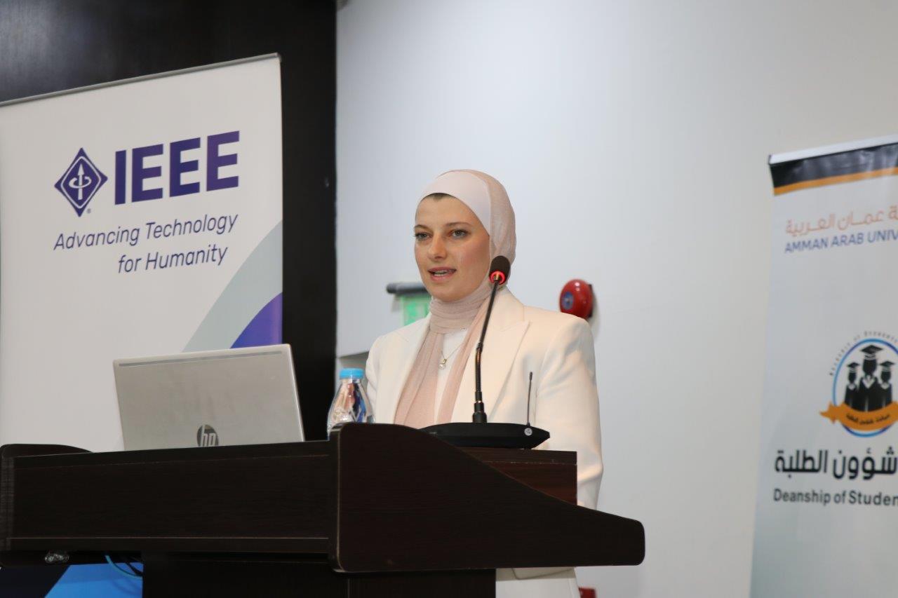 "عمان العربية" تستضيف الحفل الختامي لهاكاثون" UNI Agents" بمشاركة IEEE AAU ووفود من (24) دولة عربية8