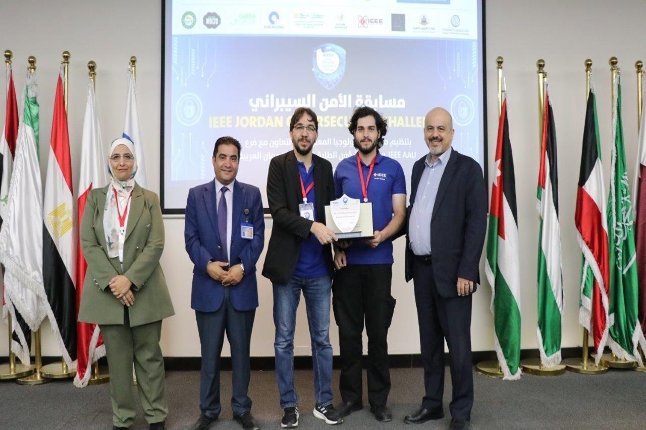 جامعة عمان العربية تختتم التحدي الأردني الأول للأمن السيبراني25