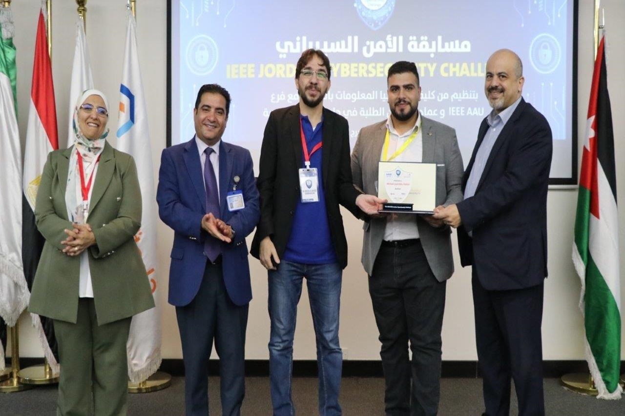 جامعة عمان العربية تختتم التحدي الأردني الأول للأمن السيبراني27