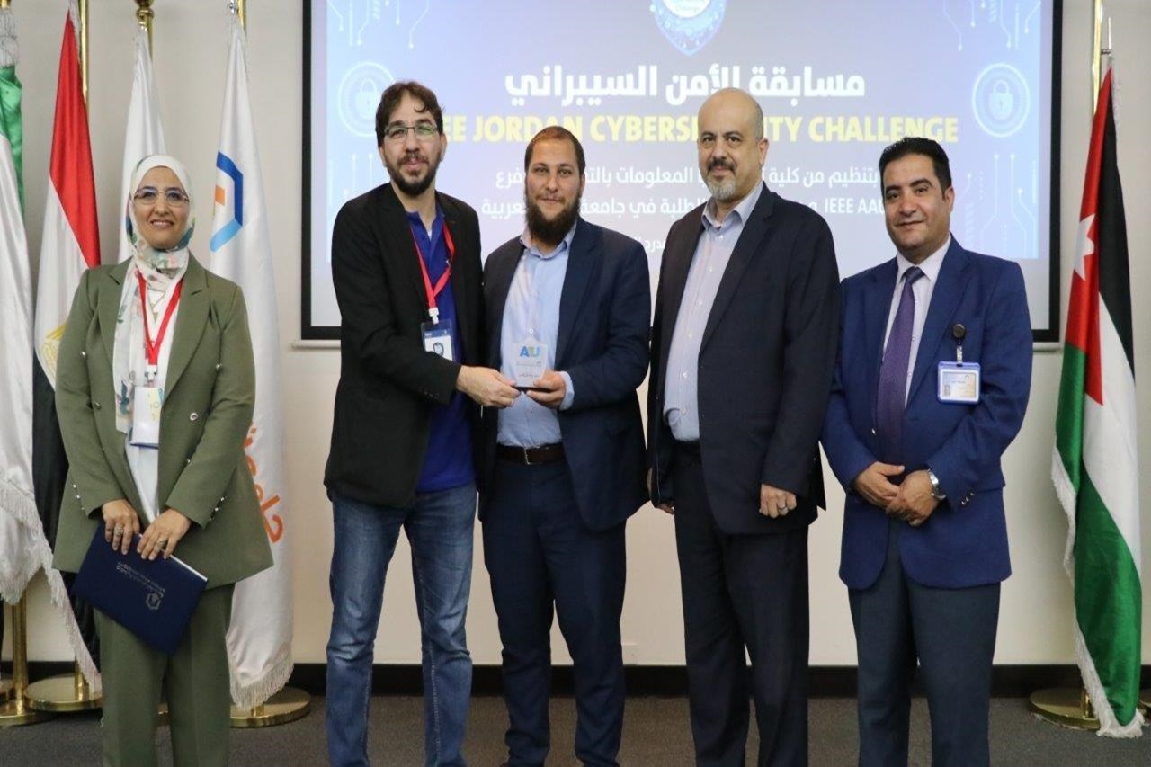 جامعة عمان العربية تختتم التحدي الأردني الأول للأمن السيبراني45
