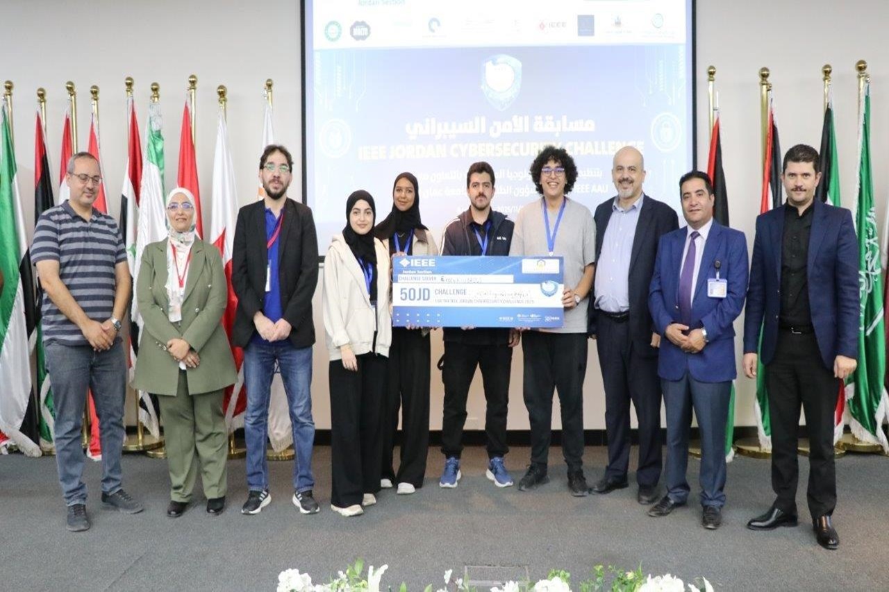 جامعة عمان العربية تختتم التحدي الأردني الأول للأمن السيبراني54