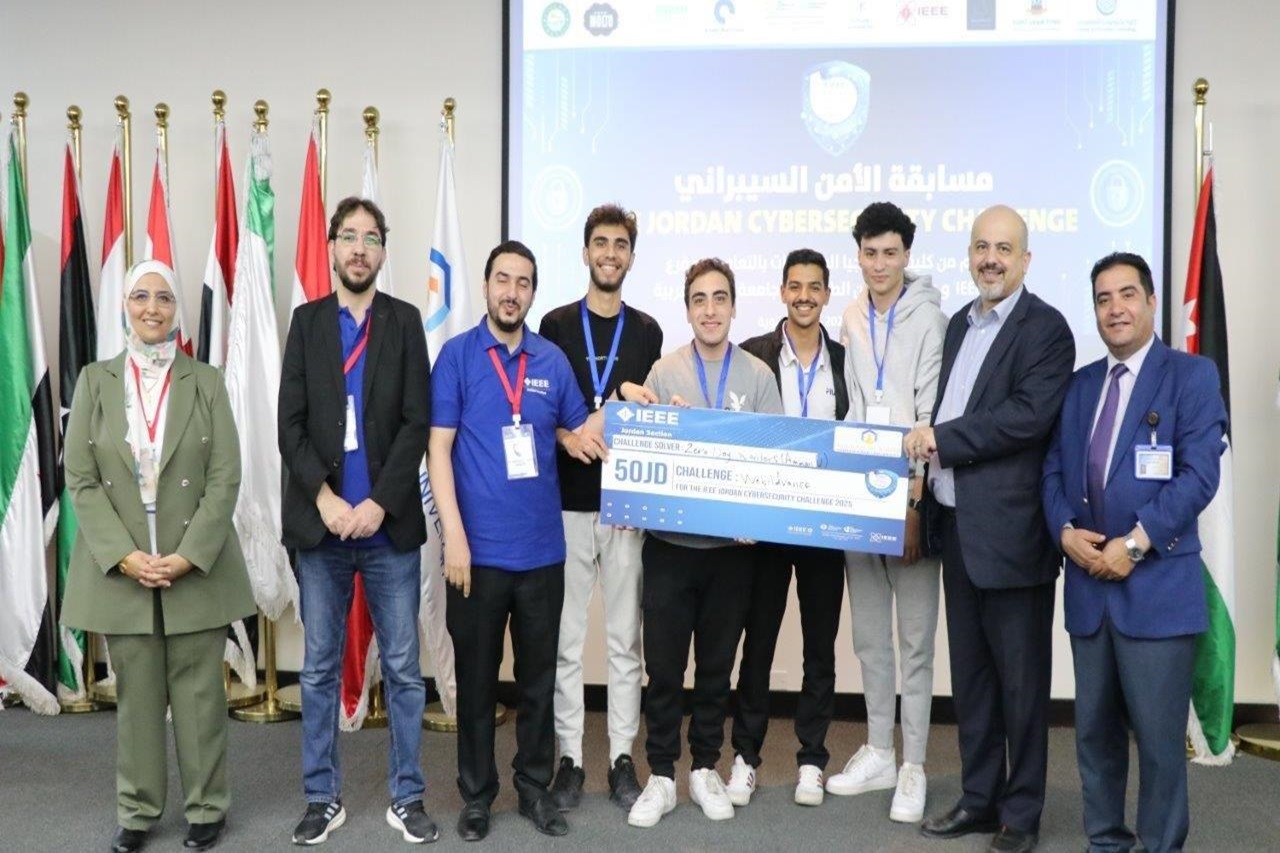 جامعة عمان العربية تختتم التحدي الأردني الأول للأمن السيبراني55