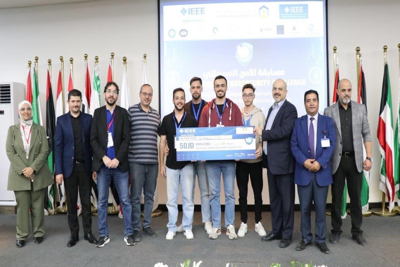 جامعة عمان العربية تختتم التحدي الأردني الأول للأمن السيبراني57
