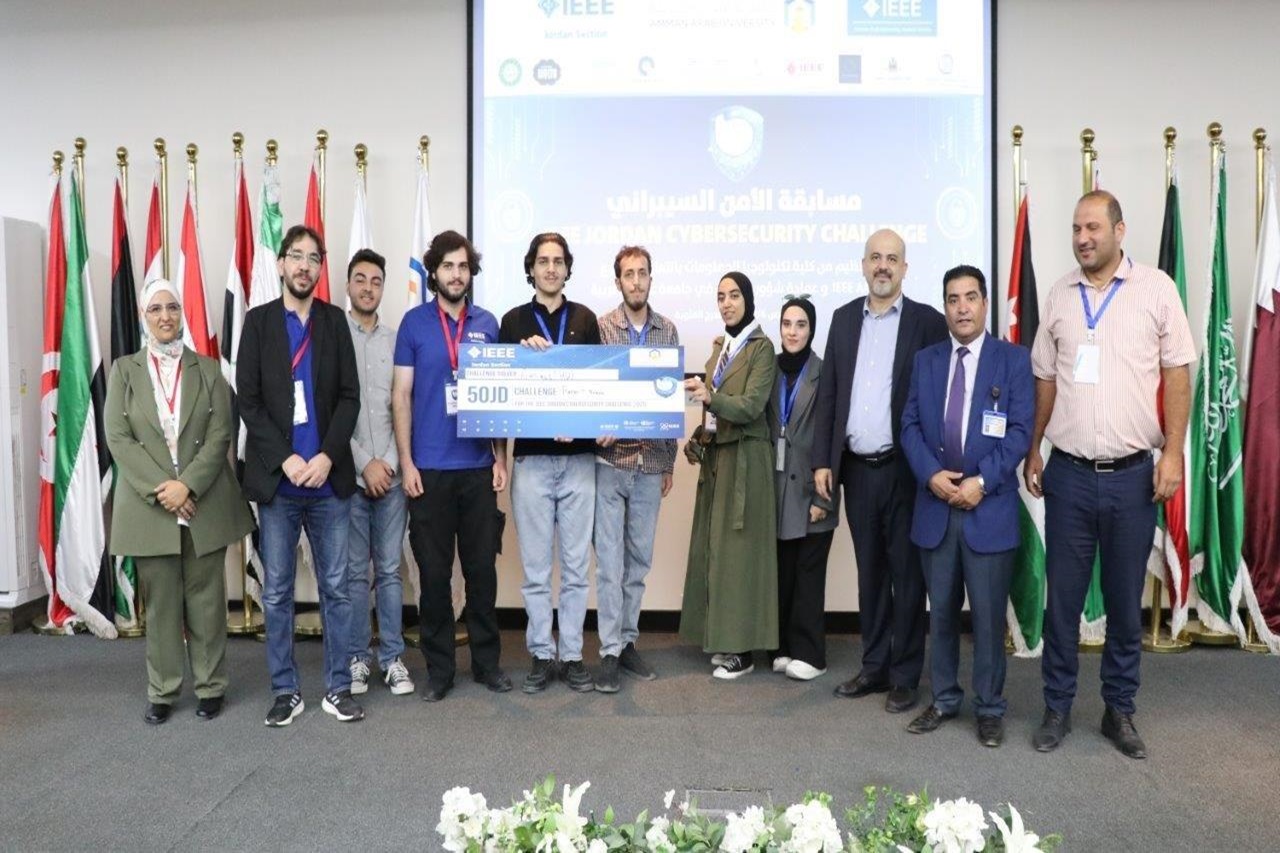 جامعة عمان العربية تختتم التحدي الأردني الأول للأمن السيبراني59