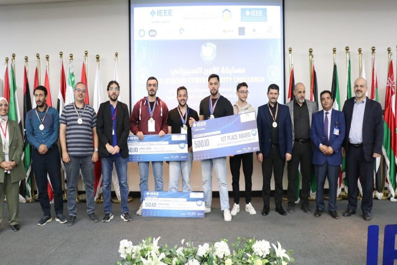 جامعة عمان العربية تختتم التحدي الأردني الأول للأمن السيبراني63