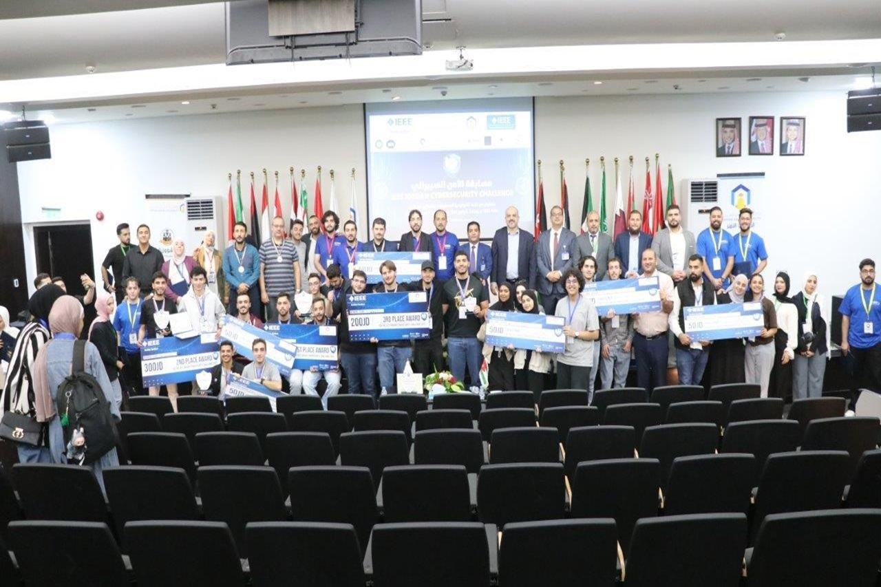 جامعة عمان العربية تختتم التحدي الأردني الأول للأمن السيبراني64