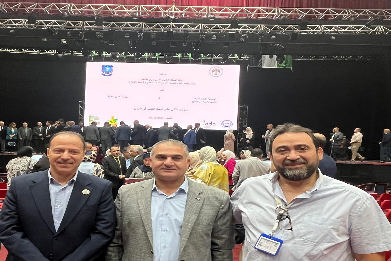 كلية تكنولوجيا المعلومات في "عمان العربية" تشارك في المؤتمر الثاني عشر للبحث العلمي في الأردن1