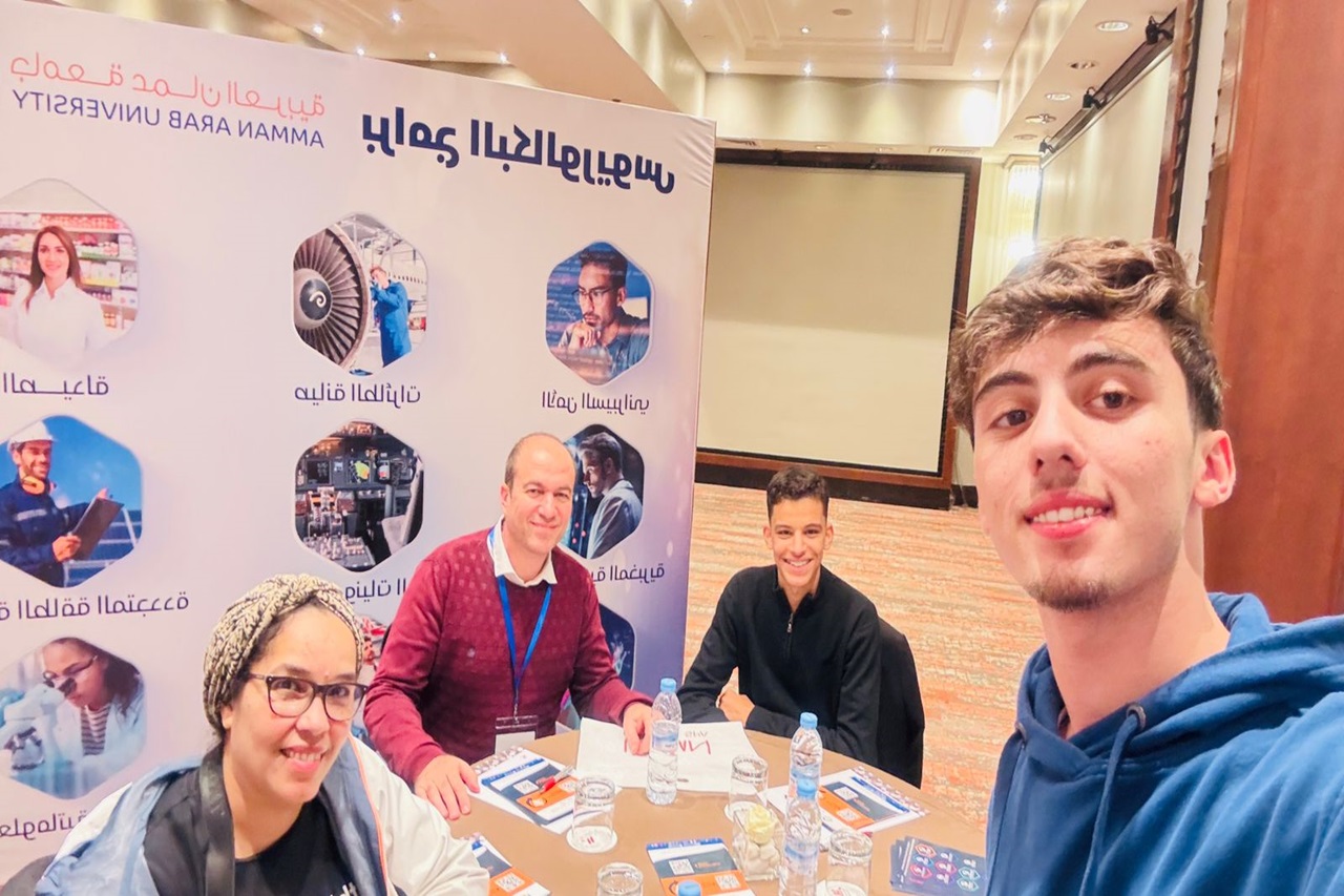 جامعة عمّان العربية تشارك في معرض التعليم الدولي في المغرب 2025 لتعزيز استقطاب الطلبة الدوليين3