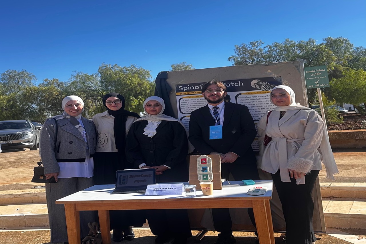 طلبة صيدلة "عمان العربية" يقدّمون مشاريع رائدة في اليوم العلمي لمجتمع IEEE/EMBS1