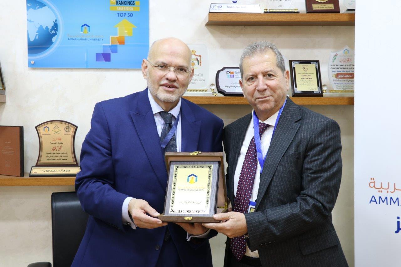 جامعة عمان العربية توقّع اتفاقية تعاون مع الأكاديمية العالمية للصحة الرقمية في المملكة المتحدة11