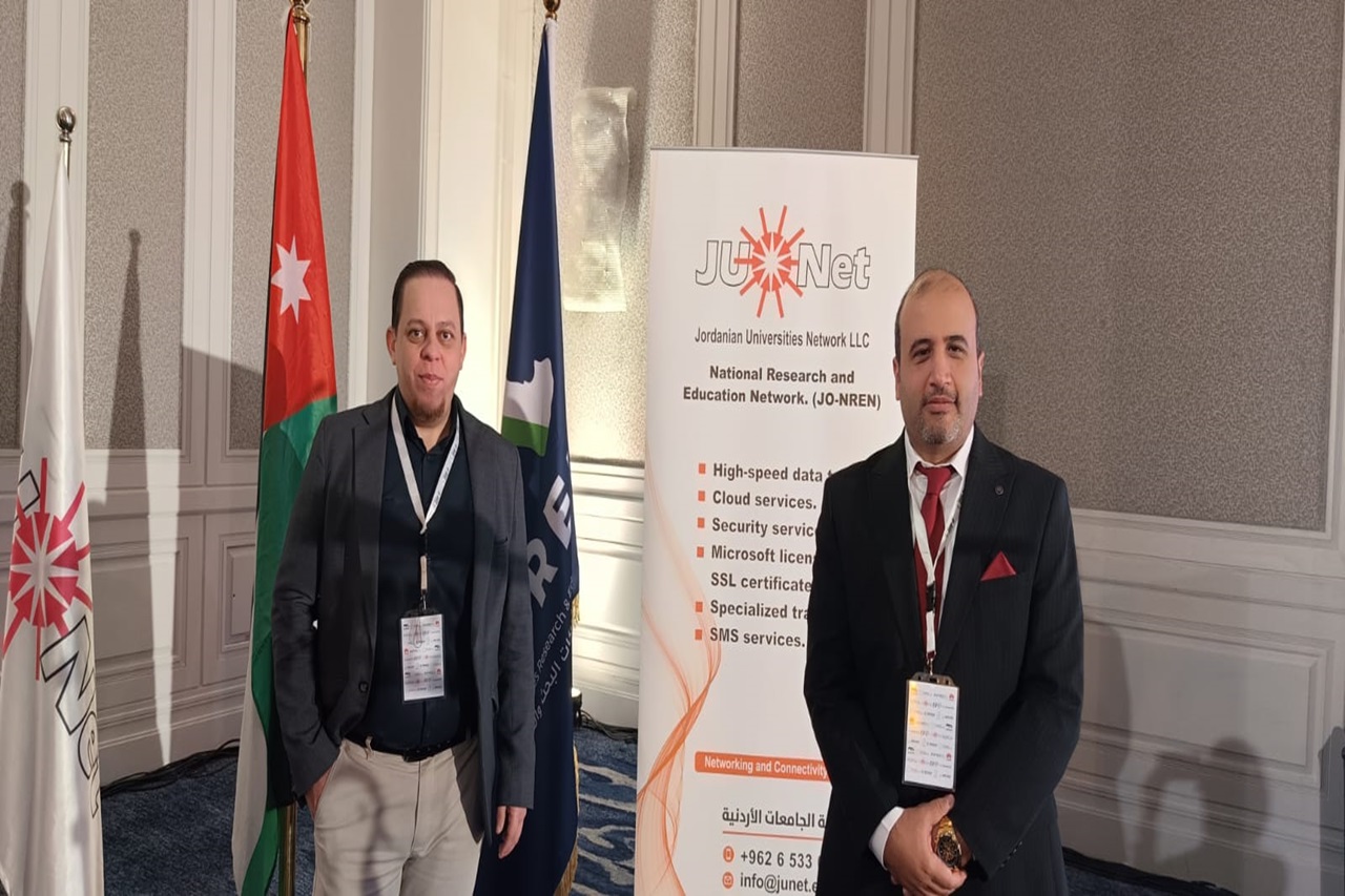 جامعة عمان العربية تشارك في المؤتمر الدولي الخامس عشر للمنظمة العربية لشبكات البحث والتعليم (e-AGE25)4