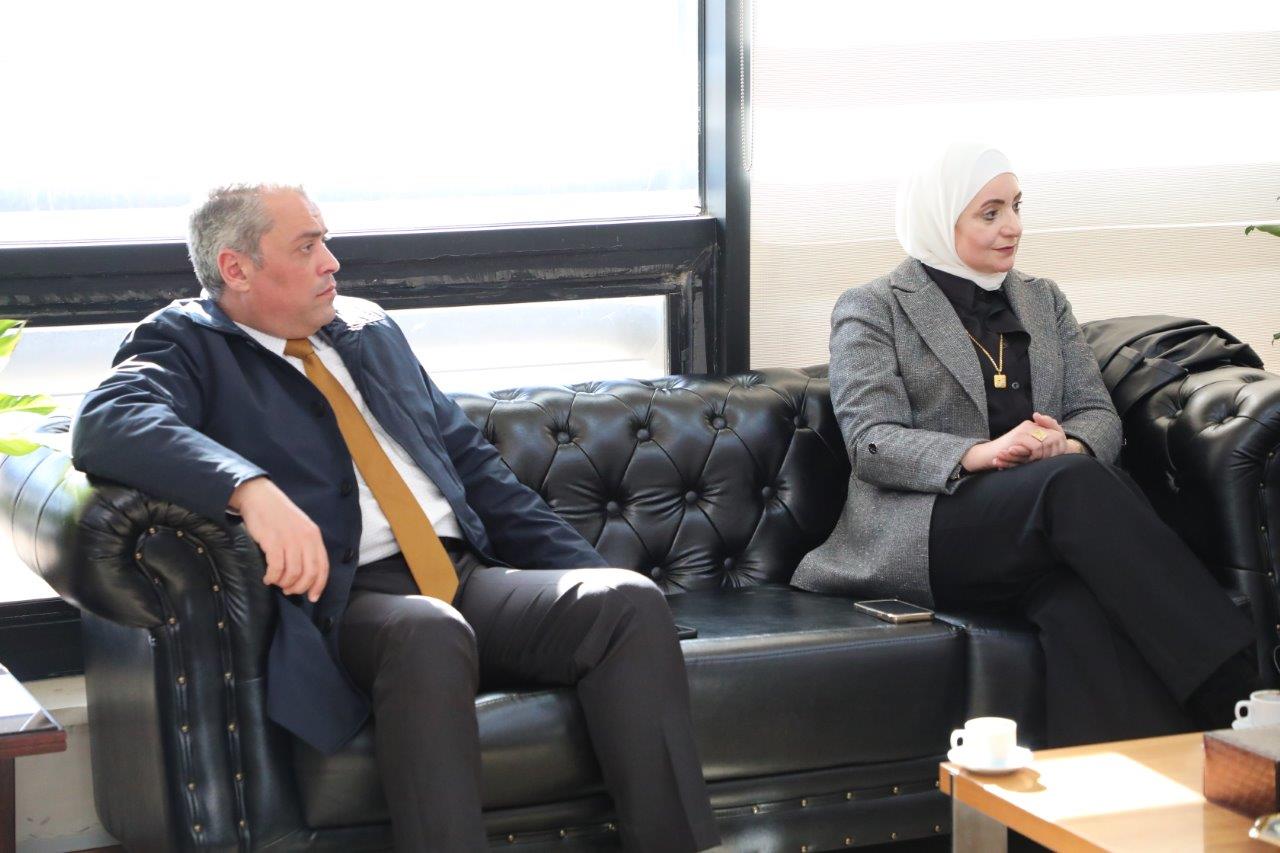 جامعة عمان العربية تبحث آفاق التعاون مع المجلس الأعلى للعلوم والتكنولوجيا لدعم البحث العلمي التطبيقي2