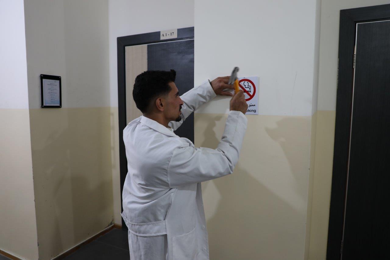 صيدلة "عمان العربية" تطلق مبادرة "لنتشارك معًا نحو هواء نقي" لتعزيز بيئة جامعية خالية من التدخين2