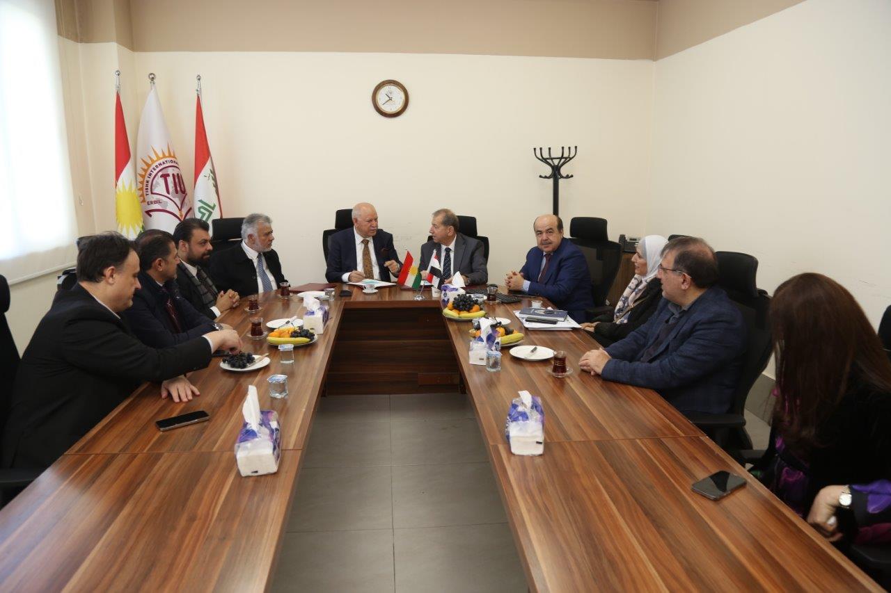 بدعوة من جامعة تيشك : رئيس "عمان العربية" يزور إقليم كردستان العراق ويوقع اتفاقيات تعاون11