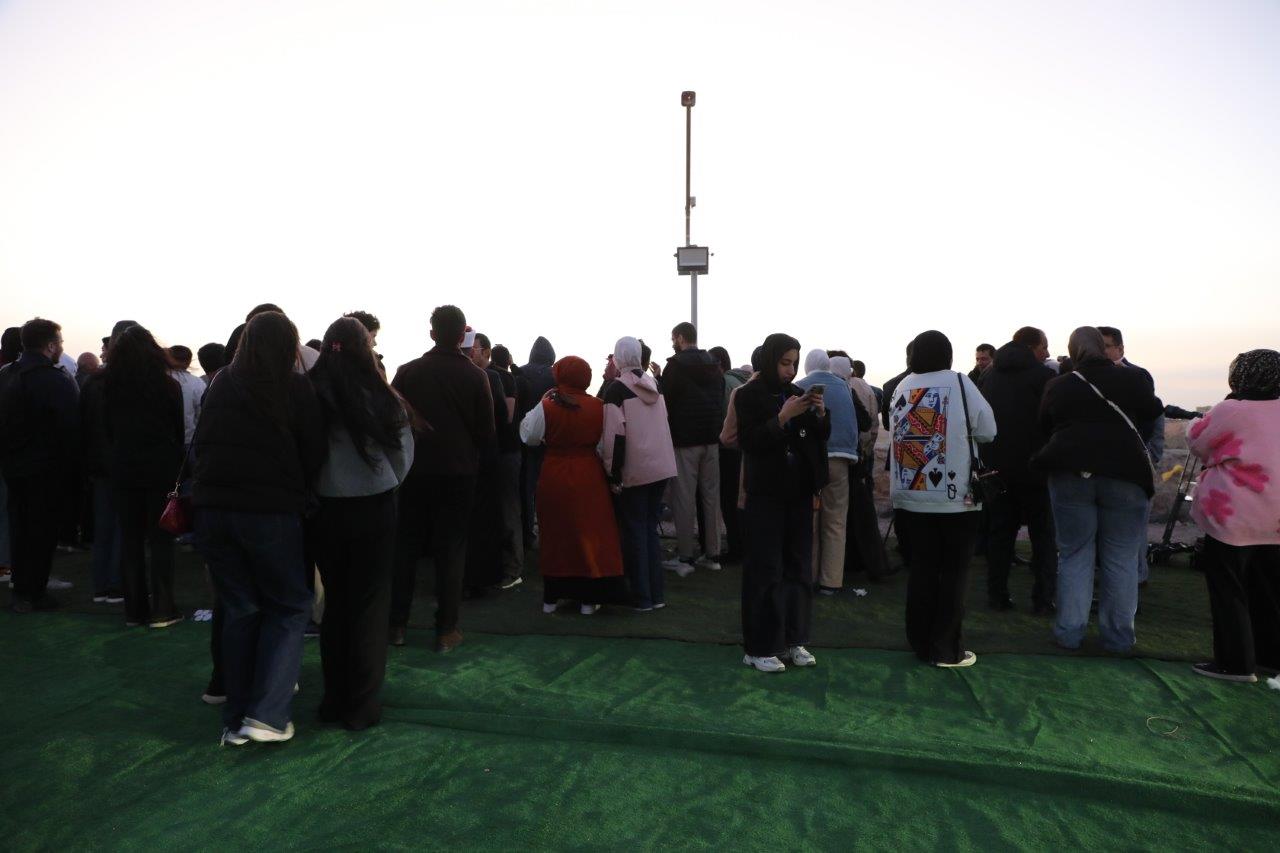 جامعة عمان العربية تحتضن فعالية وطنية لرصد هلال شهر رمضان المبارك33