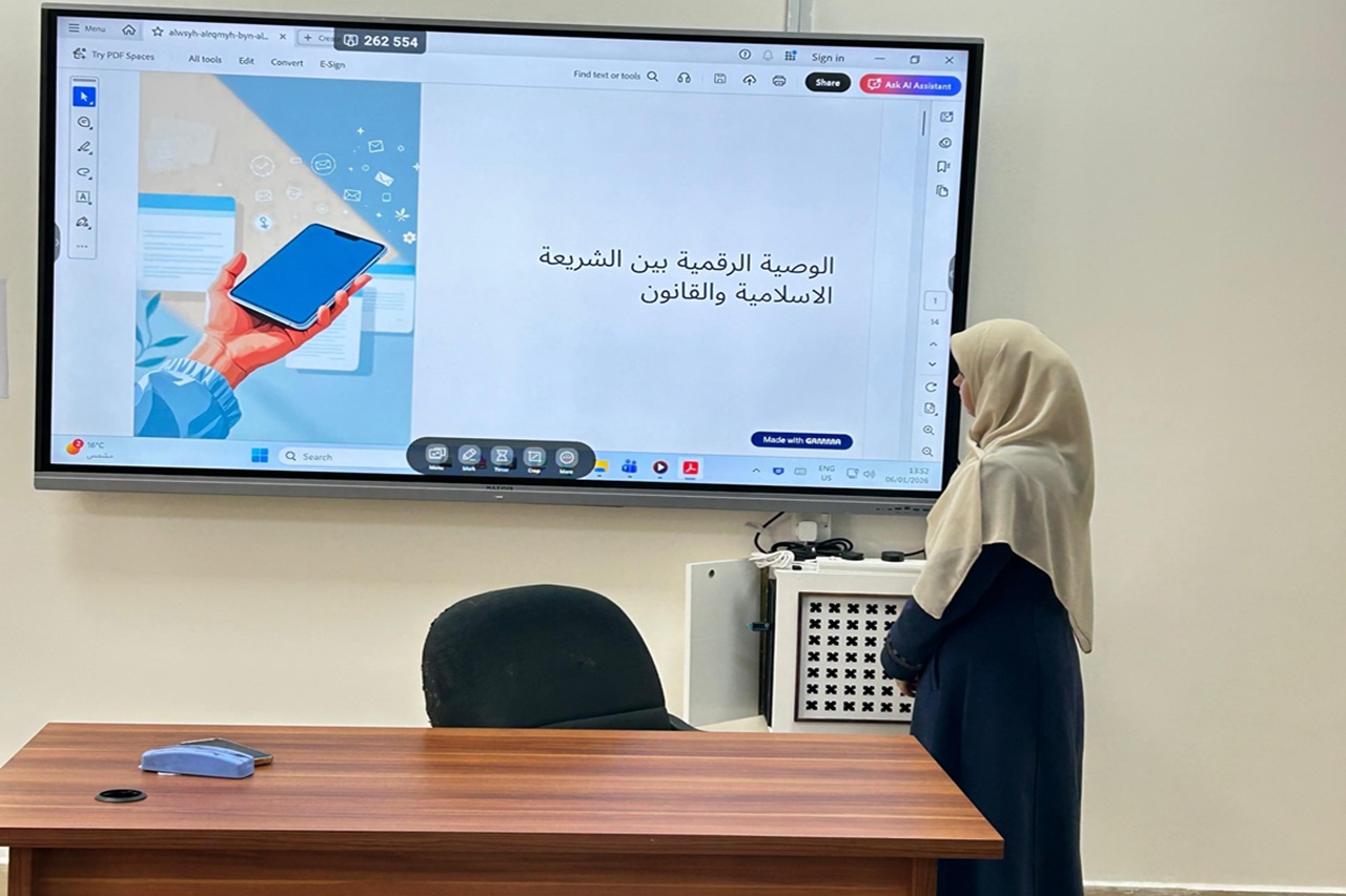 جامعة عمان العربية تنفّذ سلسلة ورش تدريبية في تعليم الأقران من خلال طلبتها6