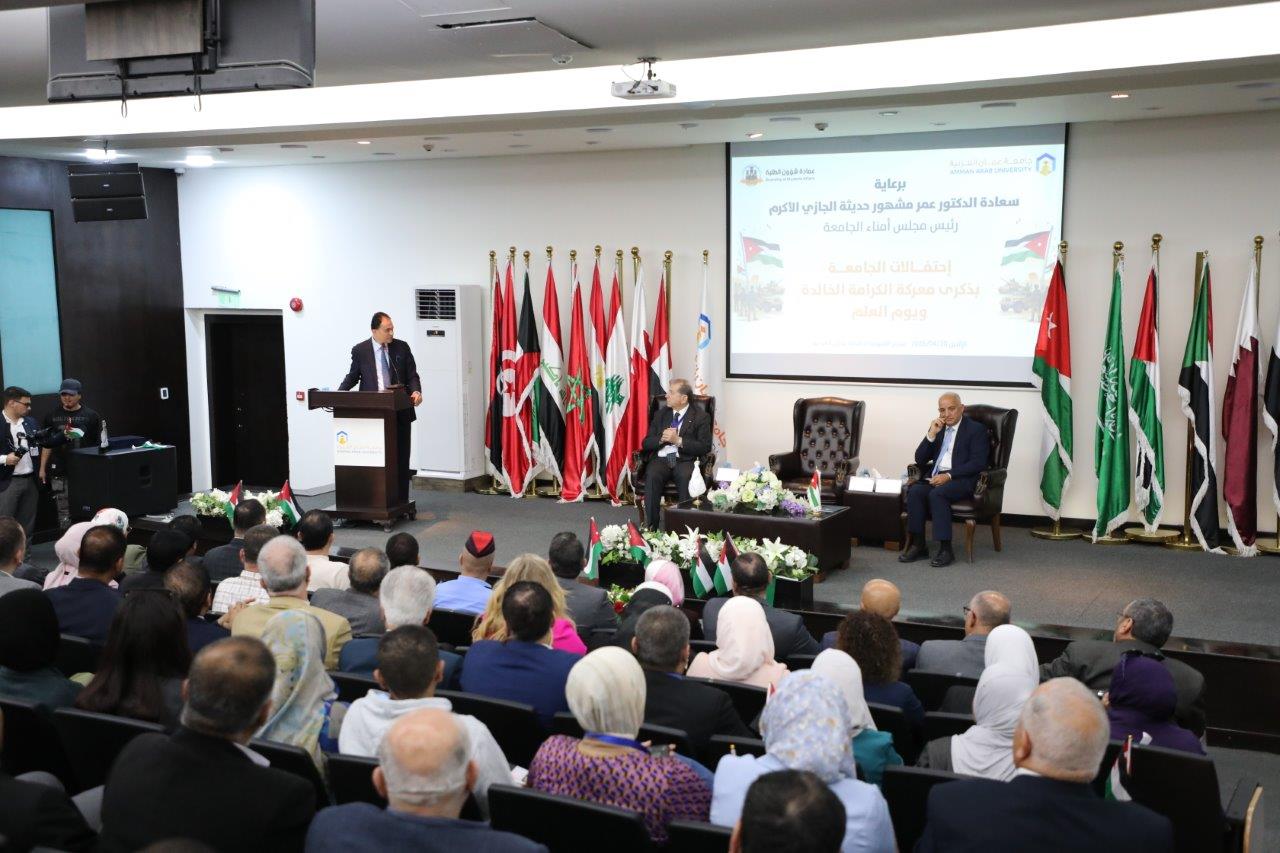 جامعة عمان العربية تُحيي ذكرى الكرامة الخالدة ويوم العلم الأردني في مشهد وطني يجسّد معاني العزة والانتماء5