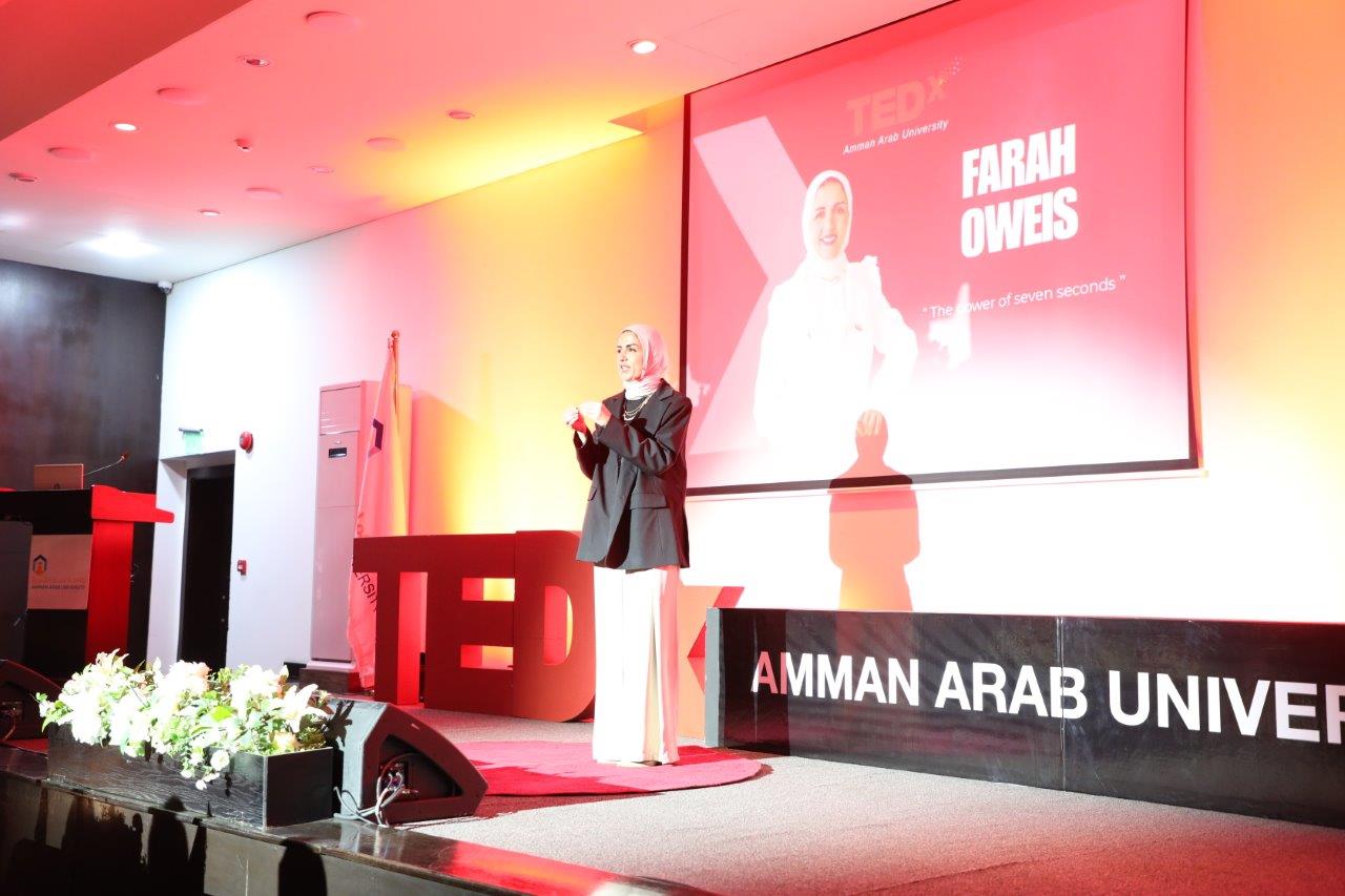 فعالية TEDx في جامعة عمان العربية: من الإلهام إلى التغيير17