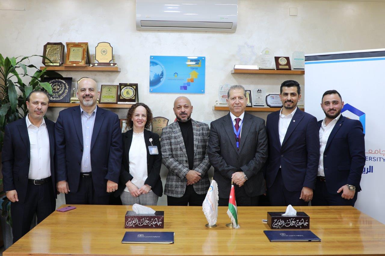 تعاون مشترك بين جامعة عمان العربية وشركة الشريف لخدمات المركبات8