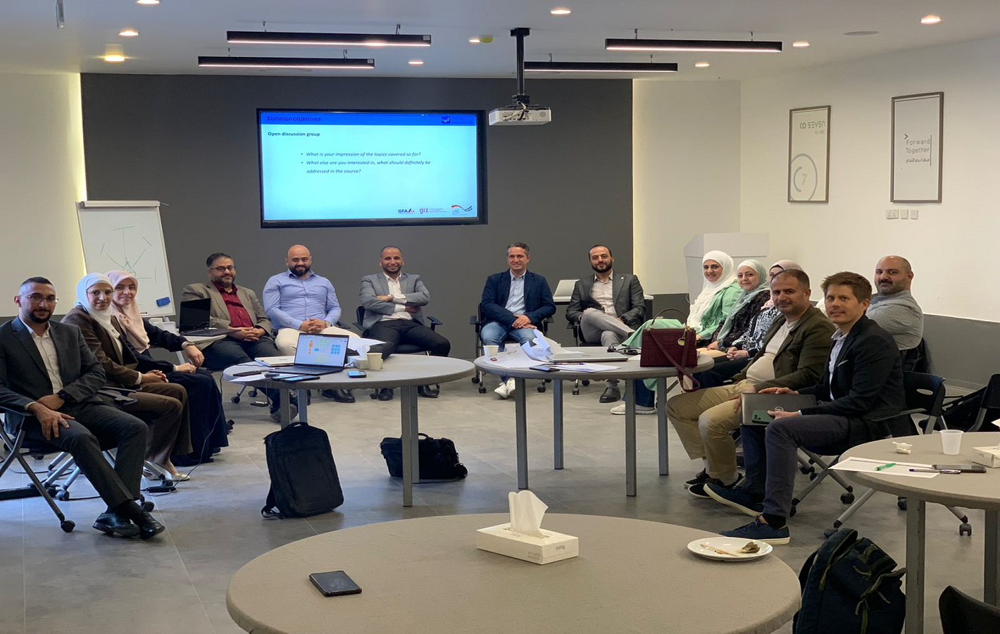 "عمان العربية" تعرض تجربتها في نظام إدارة التعلم الالكتروني بالاشتراك مع المؤسسة الألمانية للتعاون الدولي (GIZ)