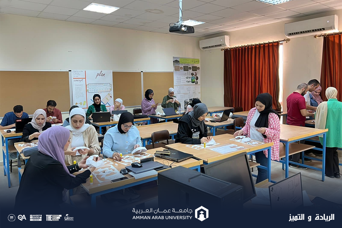 "عمان العربية" تشارك في أعمال ورشة عمل تدريبية بتنظيم من شركة Han Studio