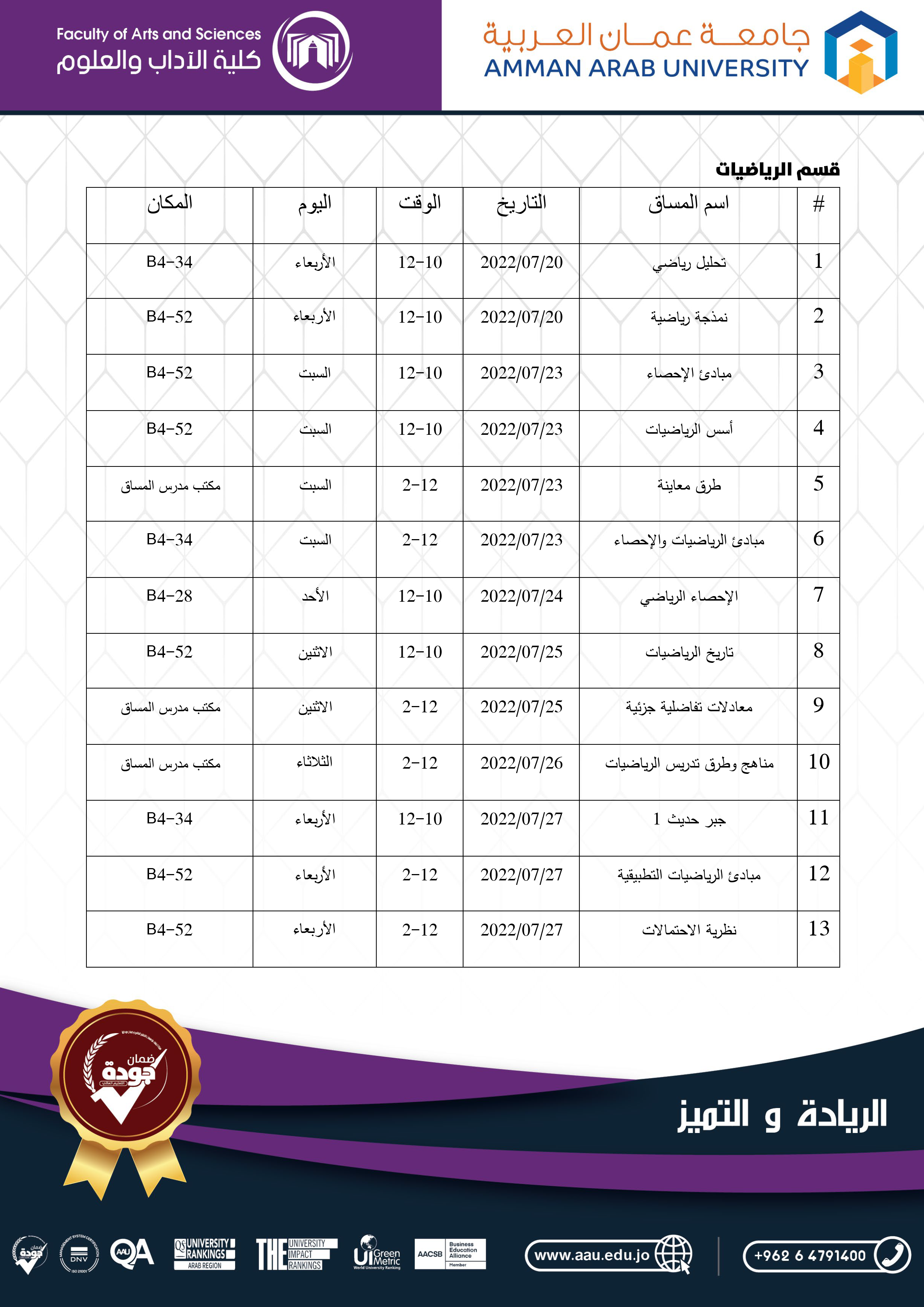 إعلان هام بخصوص الامتحانات التكميلية3