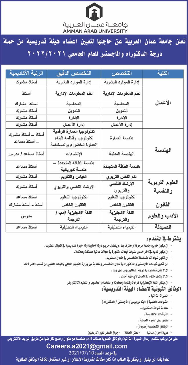 اعلان توظيف