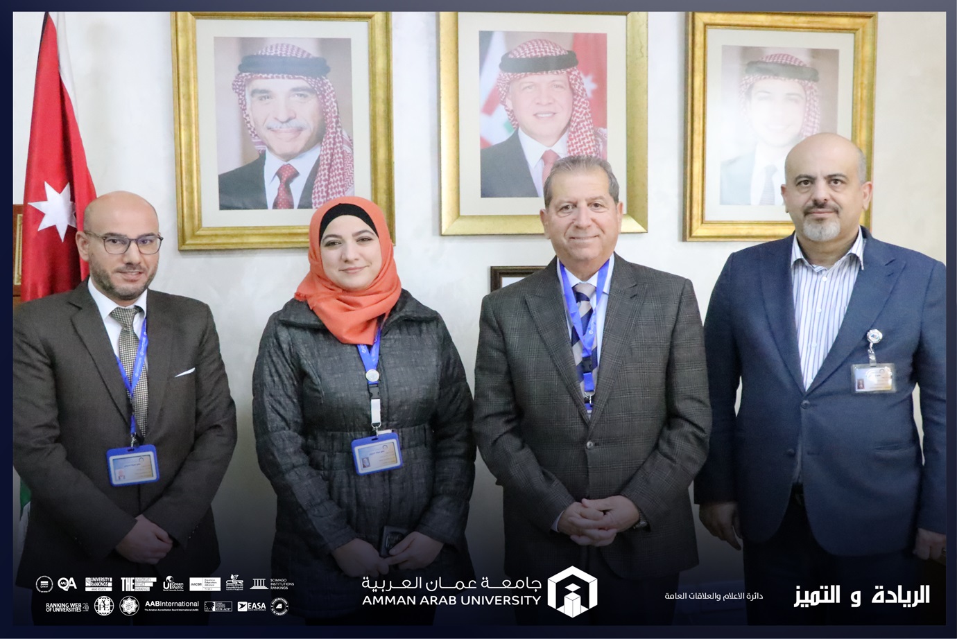 تكنولوجيا المعلومات في "عمان العربية" تعرض مشروعًا رياديًا لتوظيف الذكاء الاصطناعي في تحسين كتابة الخط العربي