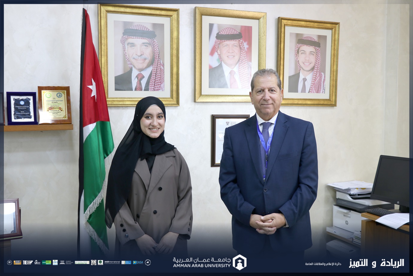 مشروع مُحتضَن من جامعة عمان العربية يتأهل ضمن أفضل خمسة مشاريع ريادية في الأردن