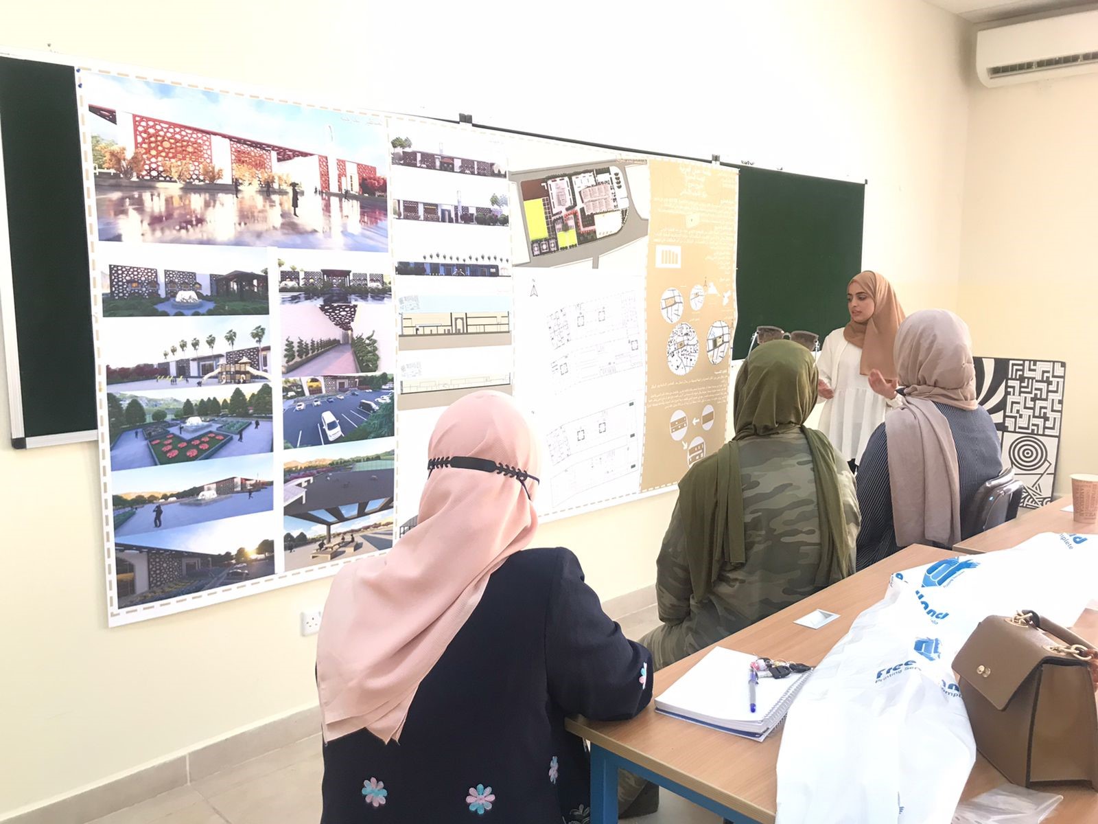 مشروع تخرج لطالبة هندسة العمارة في “عمان العربية”1