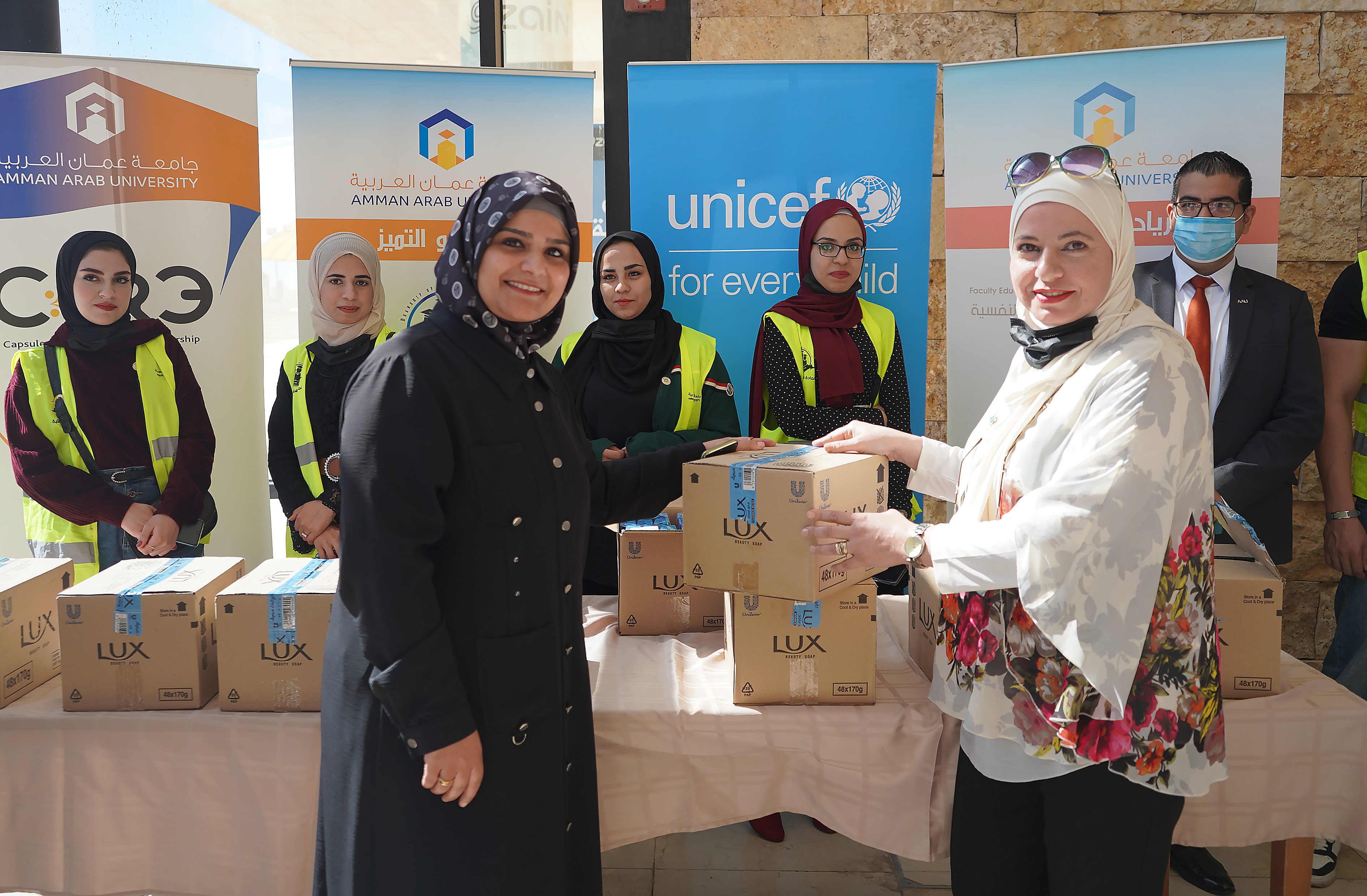 مبادرة عودة آمنة للتعليم في جامعة عمان العربية4