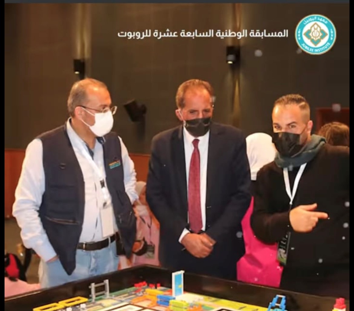 عمان العربية تشارك بتحكيم المسابقة الوطنية السابعة عشرة للروبوت FLL1
