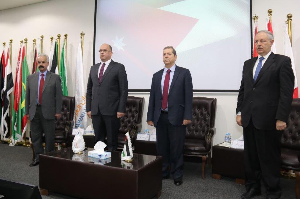 افتتاح فعاليات المؤتمر العلمي الدولي السادس لكلية الأعمال في جامعة عمان العربية1