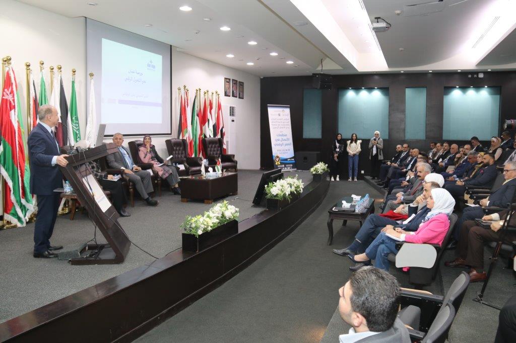افتتاح فعاليات المؤتمر العلمي الدولي السادس لكلية الأعمال في جامعة عمان العربية28