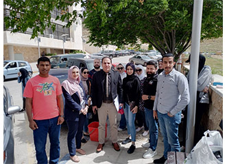 كلية الآداب والعلوم في جامعة عمان العربية تطلق مبادرة "سقيا رحمة"