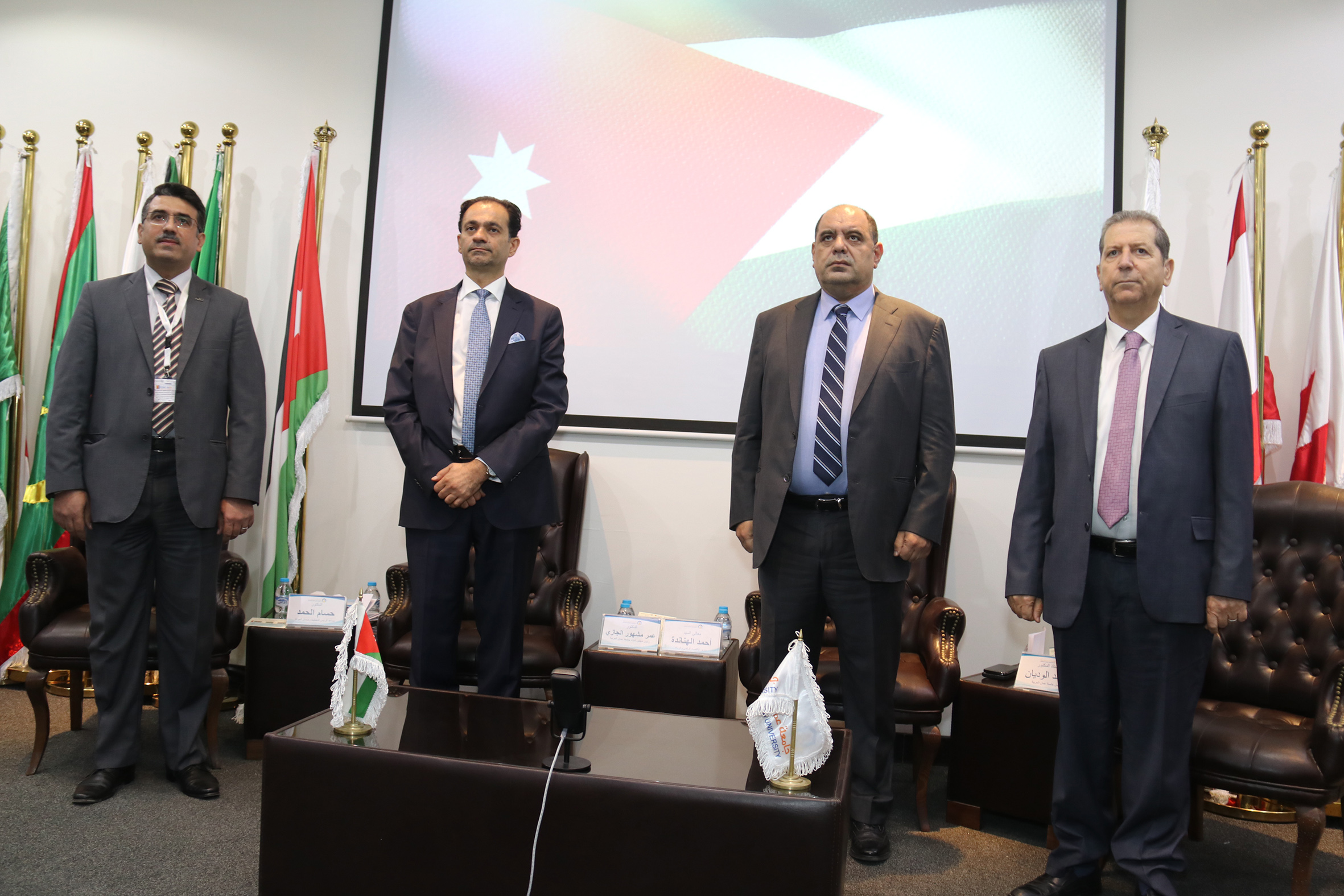 الهناندة يرعى افتتاح فعاليات المؤتمر الدولي الرابع في العلوم الحاسوبية والمعلوماتية في "عمان العربية"2