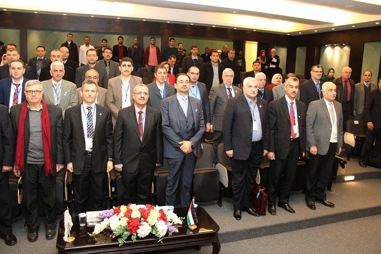 افتتاح فعاليات المؤتمر الدولي للعلوم الحاسوبية والمعلوماتية في عمان العربية1