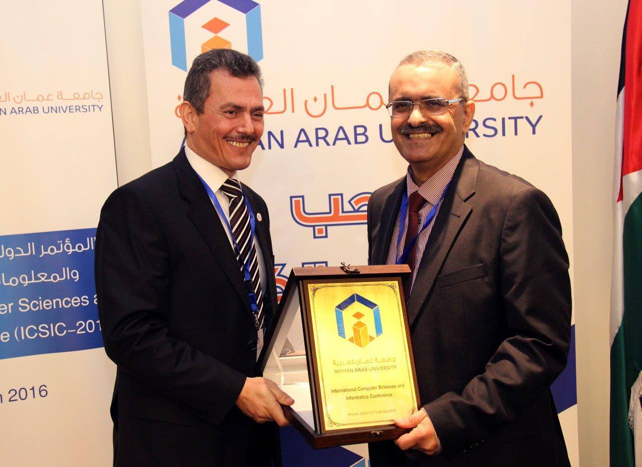 افتتاح فعاليات المؤتمر الدولي للعلوم الحاسوبية والمعلوماتية في عمان العربية14