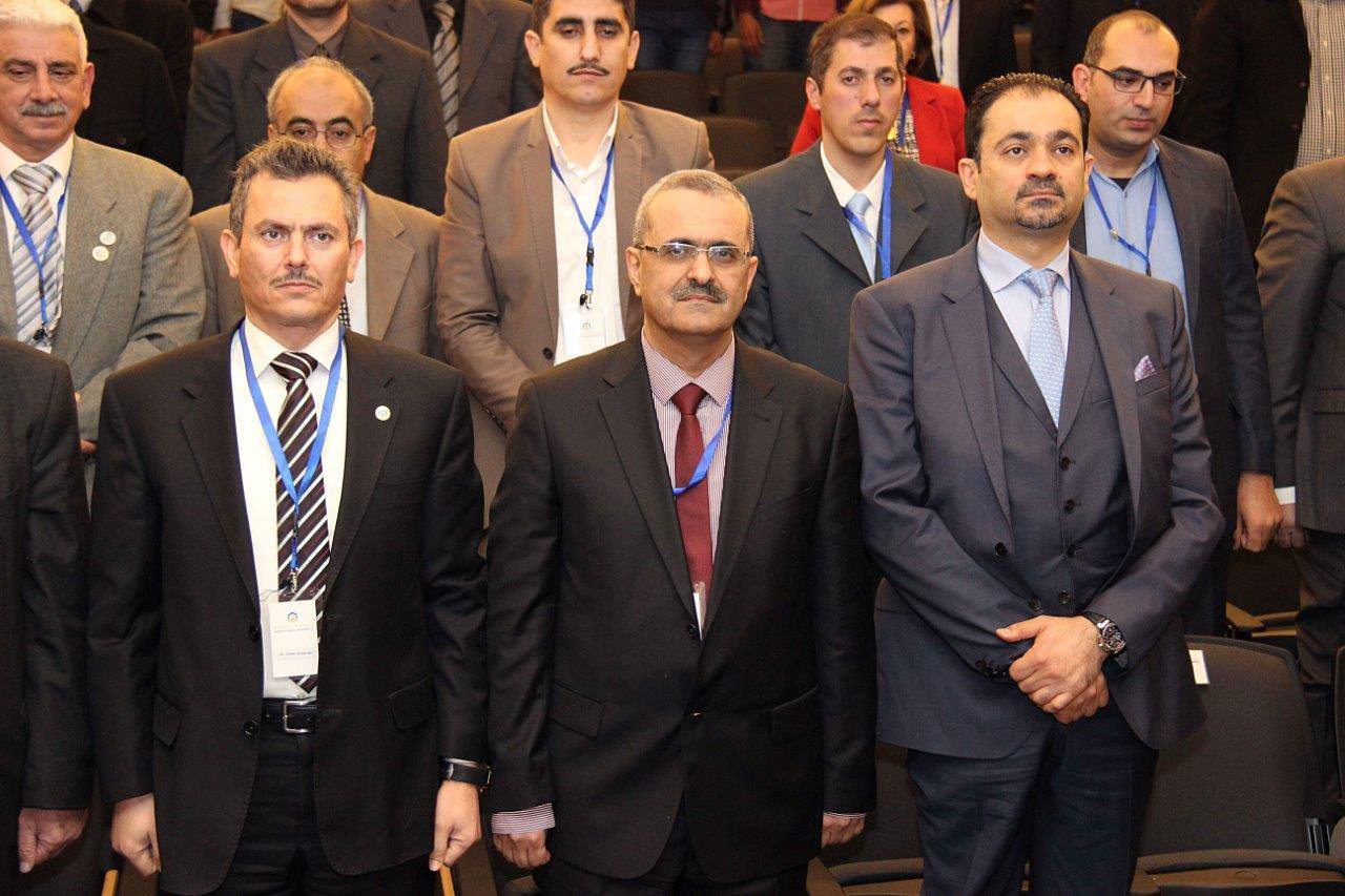 افتتاح فعاليات المؤتمر الدولي للعلوم الحاسوبية والمعلوماتية في عمان العربية12