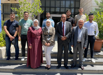 زيارة لأكاديمية الشرق الأوسط للطيران من قبل كلية علوم الطيران في جامعة عمان العربية 