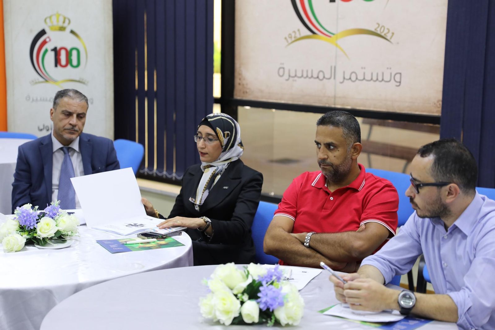 "عمان العربية" ومنظمة "سبارك" يعقدان اولى جلسات التعاون4