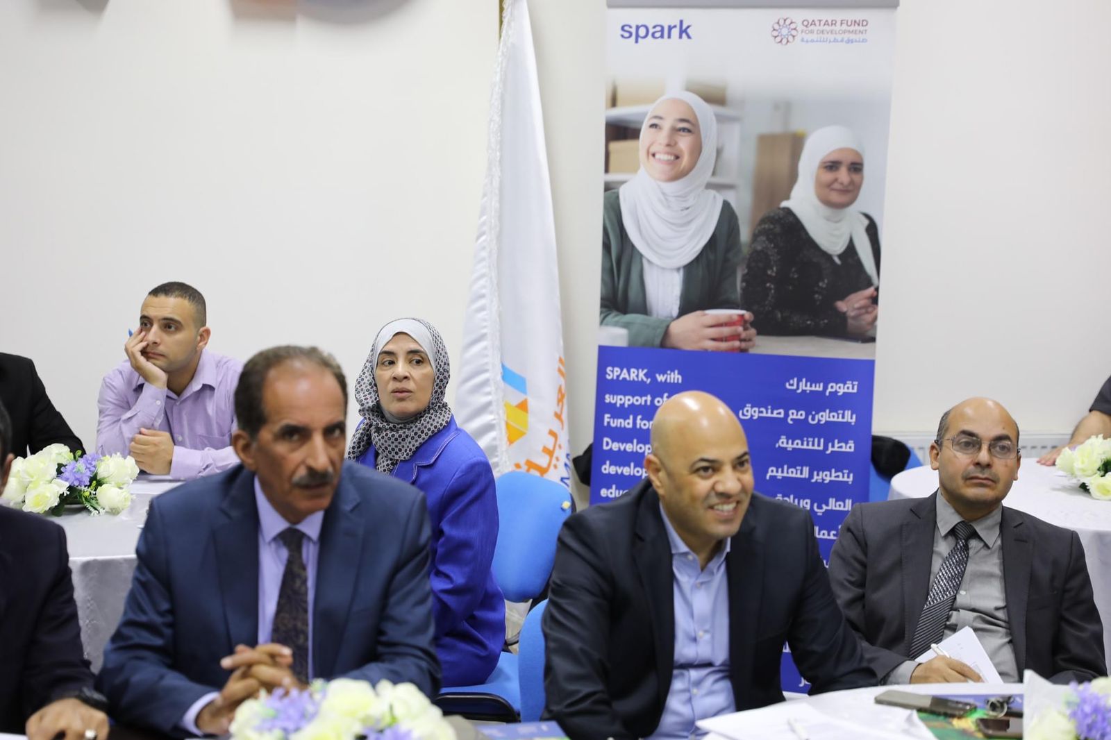 "عمان العربية" ومنظمة "سبارك" يعقدان اولى جلسات التعاون1