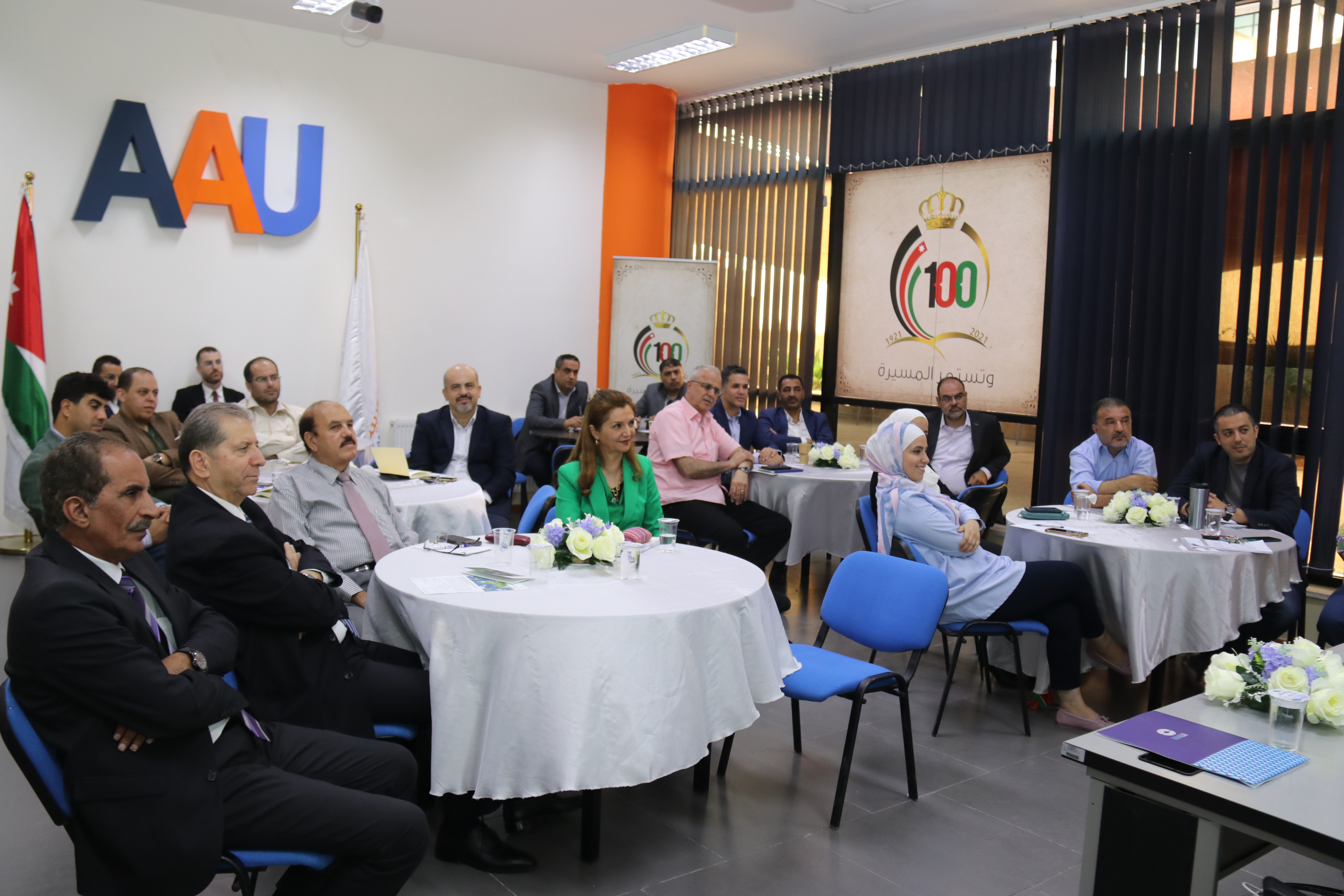 جامعة عمان العربية تنظم ورشة حول فرص التعاون مع مؤسسة ألكسندر فون همبولت الألمانية2